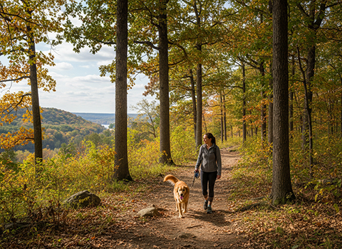 Ponca State Park Trail